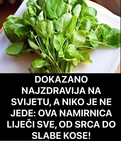 DOKAZANO NAJZDRAVIJA BILJKA NA SVIJETU ALI JE RIJETKO KO KONZUMIRA ...