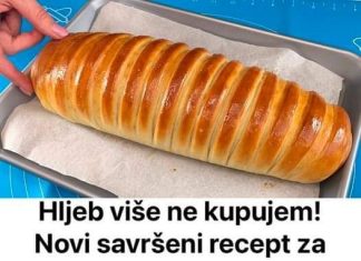 Vise ne kupujem hljeb samo pravim na ovaj nacin