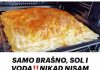 Samo brasno, so i voda vam je potrebna