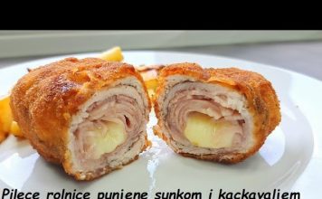 PUNJENE POHANE PILECE ROLNICE
