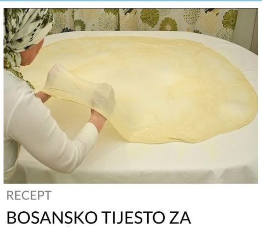 BOSANSKO TIJESTO ZA DOMAĆE KORE