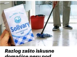 RAZLOG ZAŠTO ISKUSNE DOMAĆIC PERU POD OBIČNOM SOLJU