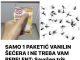 Samo jedan paketic vanila secera i ne treba vam repelent