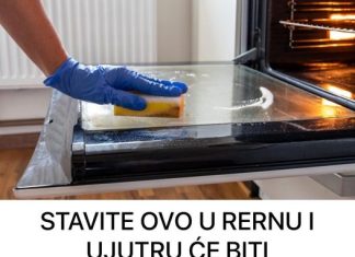 STAVITE OVO U RERNU I UJUTRU ĆE BITI BLISTAVO ČISTA