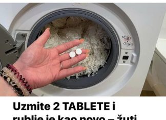 UZMITE DVIJE TABLETE I RUBLJE JE KAO NOVO- žuti premaz i mrlje će nestati