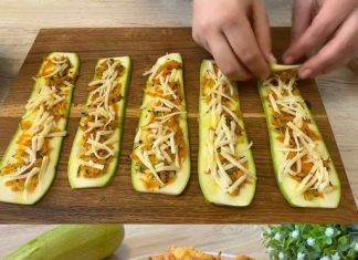 Punjene rolovane tikvice