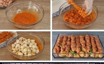 Marinirani pileci sis cevapi iz rerne