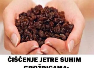 ČIŠĆENJE JETRE SUHIM GROŽĐICAMA