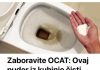 ZABORAVITE OCAT – Ovaj puder iz kuhinje čisti toalet dok čekate bez kamenca, žutih mrlja i čekanja