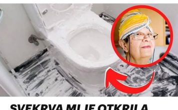 Svekrva mi je otkrila najbolji trik za ciscenje kupatila