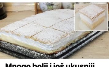 MNOGO BOLJI I JOŠ UKUSNIJI NEGO IZ POSLASTIČARNICE: Desert od šlaga sa mekom, kremastom kremom