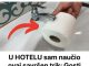 U hotelu sam naucio ovaj trik!!