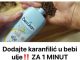 DODAJTE KARANFILČIĆ U BEBI ULJE