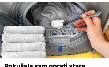 POKUŠALA SAM OPRATI STARE PEŠKIRE PO BAKINIM SAVJETIMA I REZULTAT ME ODUŠEVIO