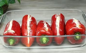 Grcke paprike punjene feta sirom