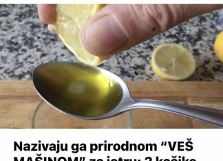 Ovaj napitak nazivaju prirodnom ves masinom!!