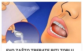 EVO ZAŠTO TREBATE PITI TOPLU VODU UJUTRU NA PRAZAN ŽELUDAC
