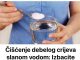 ČIŠĆENJE DEBELOG CRIJEVA SLANOM VODOM