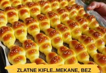 Zlatne kiflice bez margarina