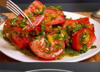 Najukusnije predjelo od paradajza,najbolja salata!!