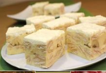 Extra kolac sa keksom i bananom