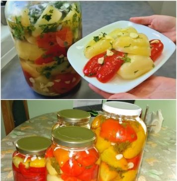 Kisele paprike sa bijelim lukom