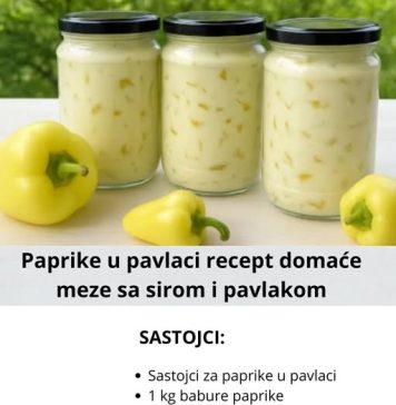 Paprike u pavlaci