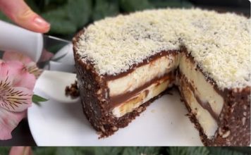 Odlična čokoladna torta bez brašna, mlijeka i što je najvažnije bez rerne!