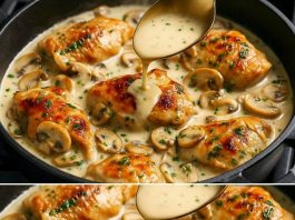 Piletina sa gljivama!