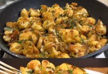 Prste da polozes,preukusan karfiol sa gljivama!!