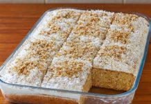 Fenomenalan griz kolac sa orasima-bolji od baklave!!