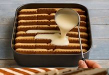 Kolač od keksa sa vanilija pudingom