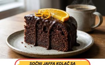 Sočan Jaffa kolač sa grizom