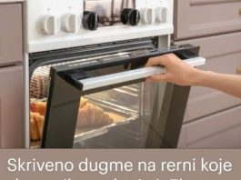 Skriveno dugme na rerni koje skoro niko ne koristi!!