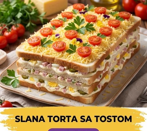 Slana torta sa tostom