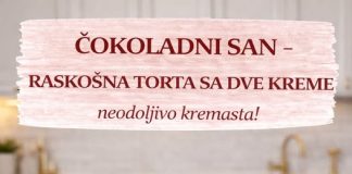 Cokoladni san,raskosna torta