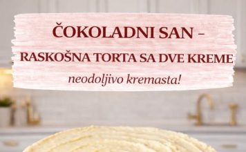 Cokoladni san,raskosna torta