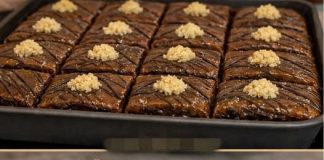 Cokoladna baklava sa orasima