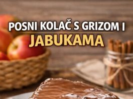Posni kolac sa grizom i janukama