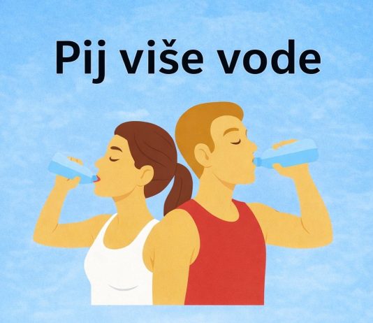 Pijete više vode da bi ste bili zdravi!