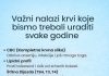 Vazni nalazi krvi koje bi trebali raditi svake godine