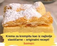 Originalna krema za krempitu!