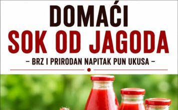 Domaći sok od jagoda!!