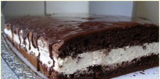 Predivna torta sa kremom od bijele cokolade!!
