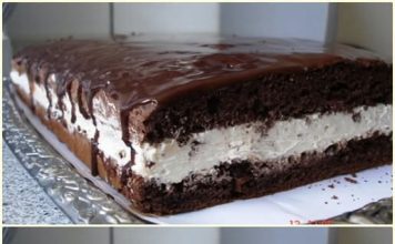 Predivna torta sa kremom od bijele cokolade!!