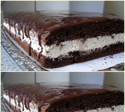 Predivna torta sa kremom od bijele cokolade!!