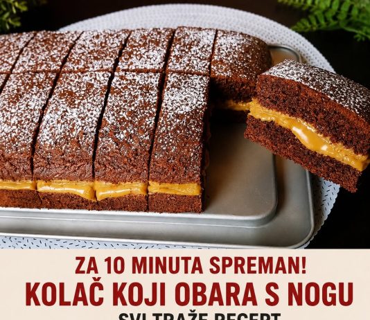 Kolac koji obara sa nogu a svako trazi recept