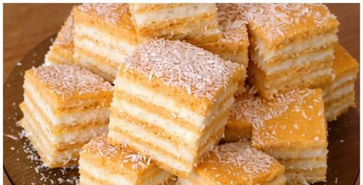 Lisnato tijesto sa kokosovom kremom!!