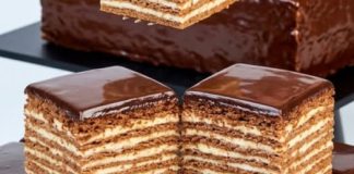 Cokoladna medena torta