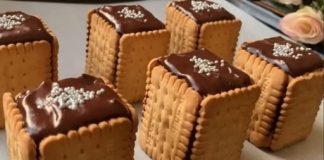 Kockice cokolade i keksa – brza poslastica za 10-ak minuta